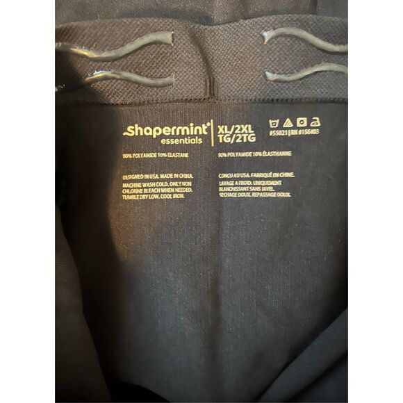 Shapermint Essentials Black Control Shape Wear Shorts‎ Size XL - Picture 2 of 3